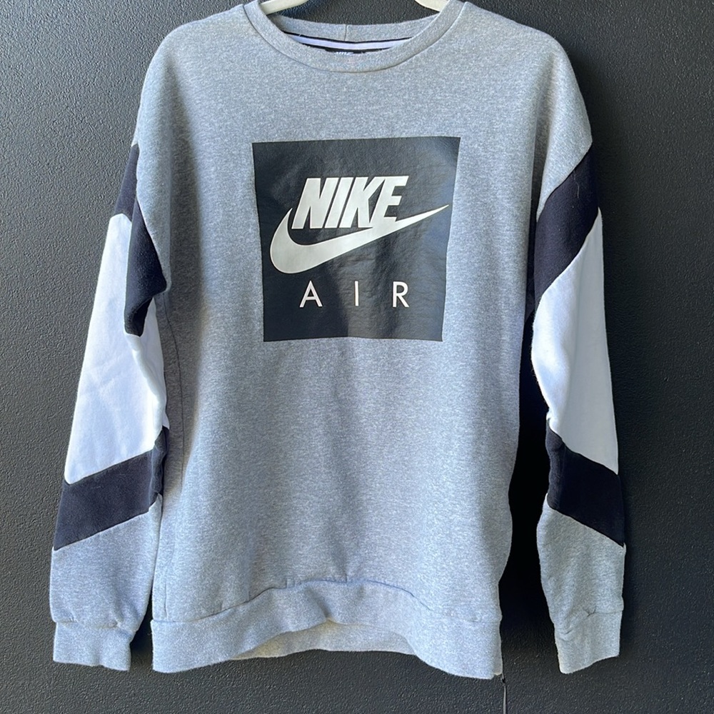 Nike Men's Sportswear Nike Air Fleece Crewneck Sweatshirt S - Picture 1 of 16